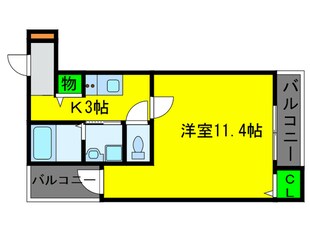 フジパレス　長原Ⅲ番館の物件間取画像